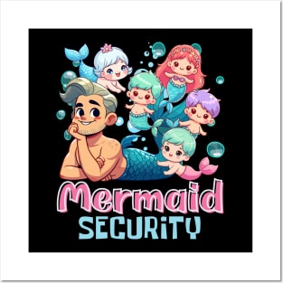 Mermaid Security Posters and Art